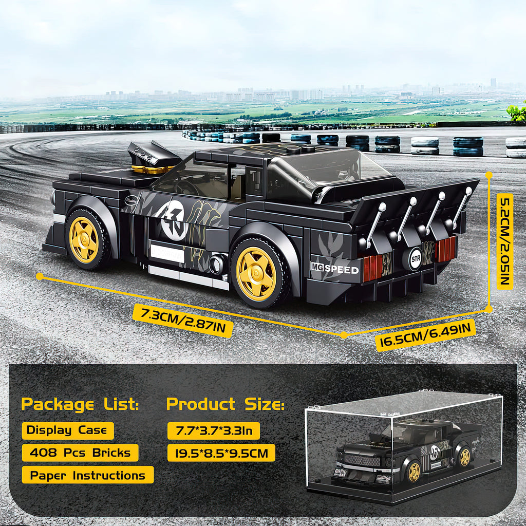 Black Car Building Block Set C839