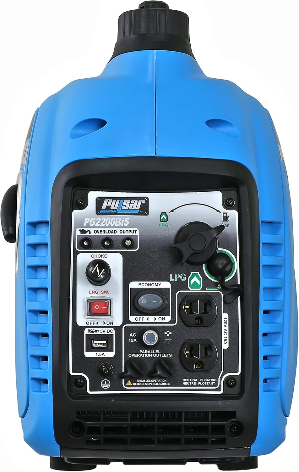 2,200W Portable Dual Fuel Quiet Inverter Generator K70790