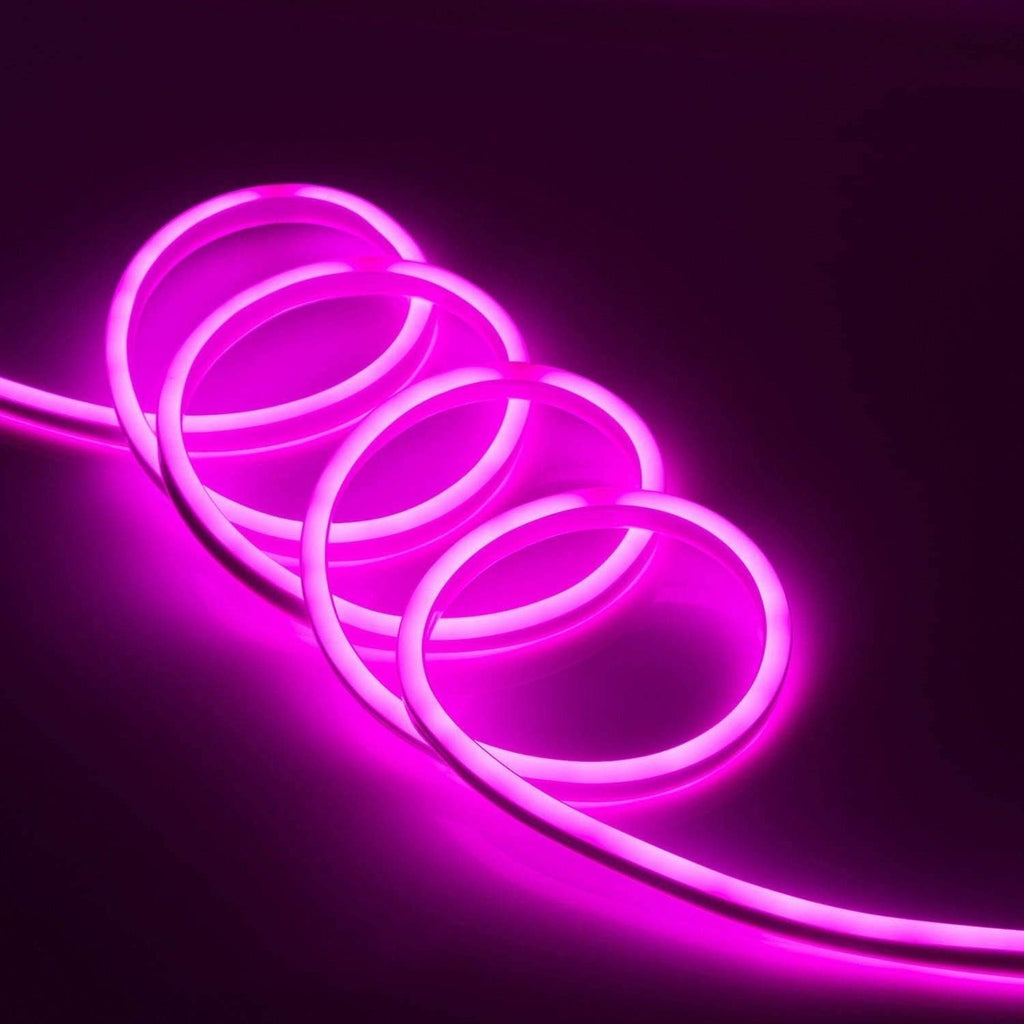 LED Flexible Neon Rope Strip Light Tube Lighting 110V 50FT Red N498661