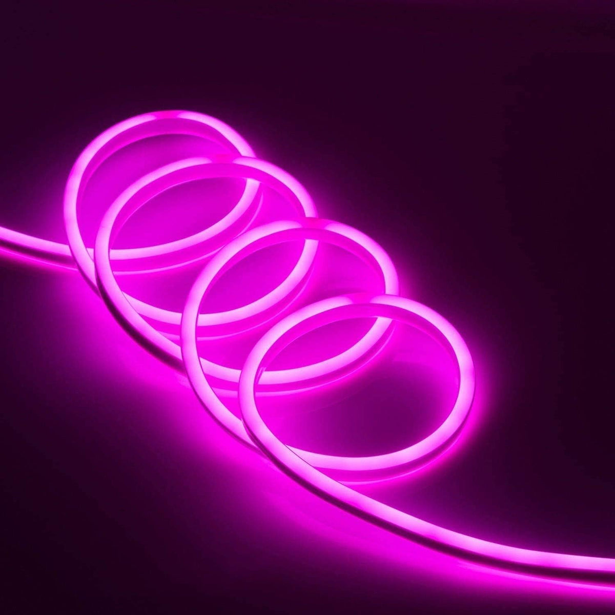 LED Flexible Neon Rope Strip Light Tube Lighting 110V 50FT Red N498661