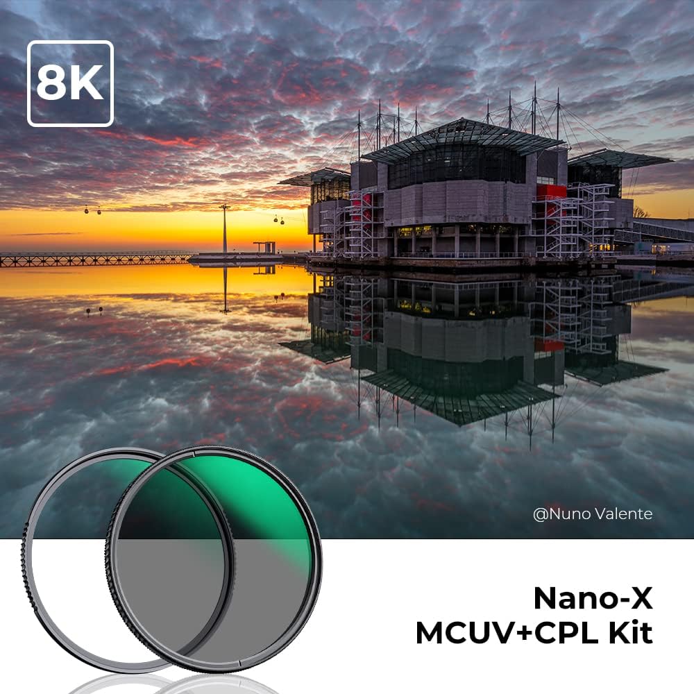 67mm Circular Polarizer & MC UV Filter Kit, 2 pcs, Multi-Layer Coatings J11446