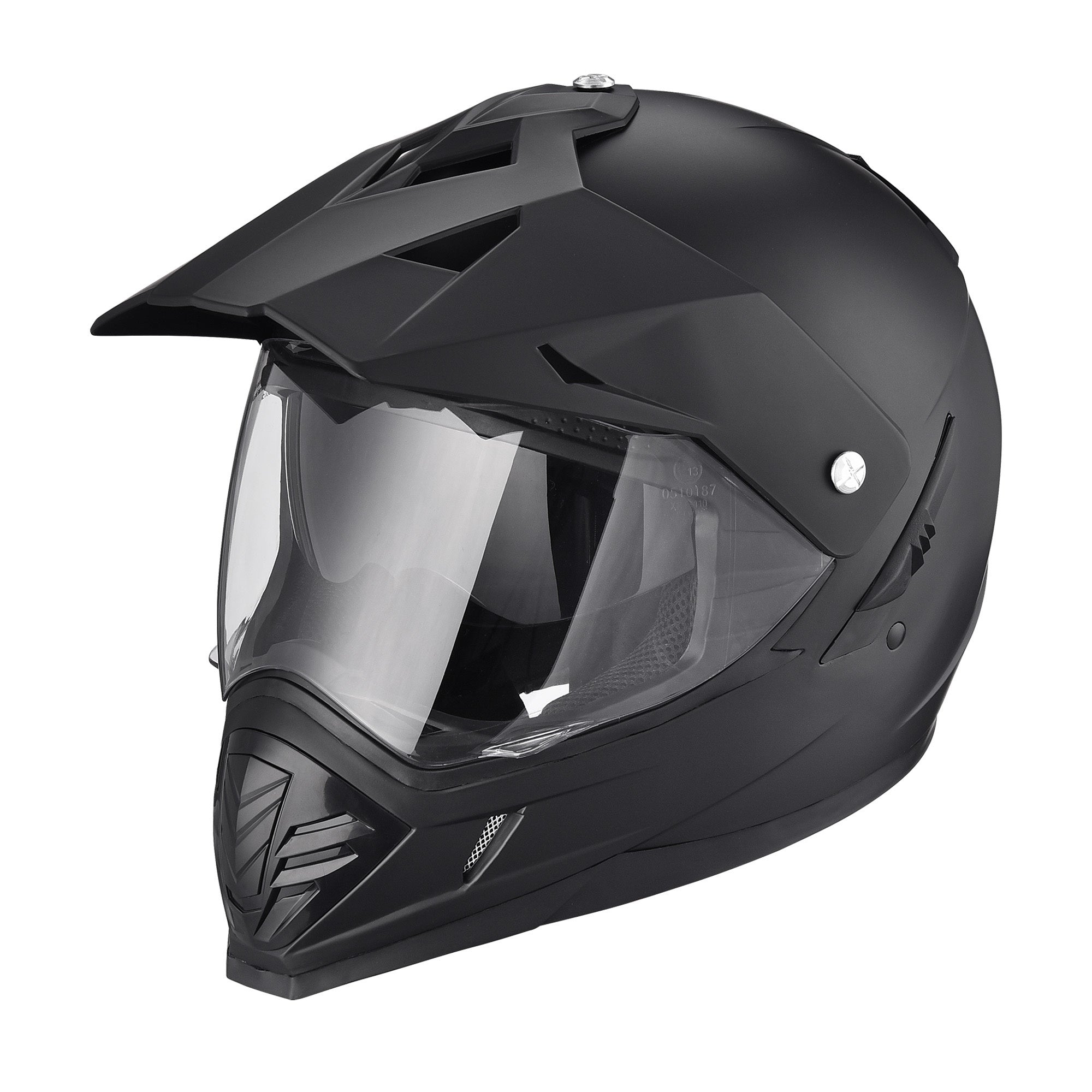 Matte Black Dual Visor Full Face Helmet C979138