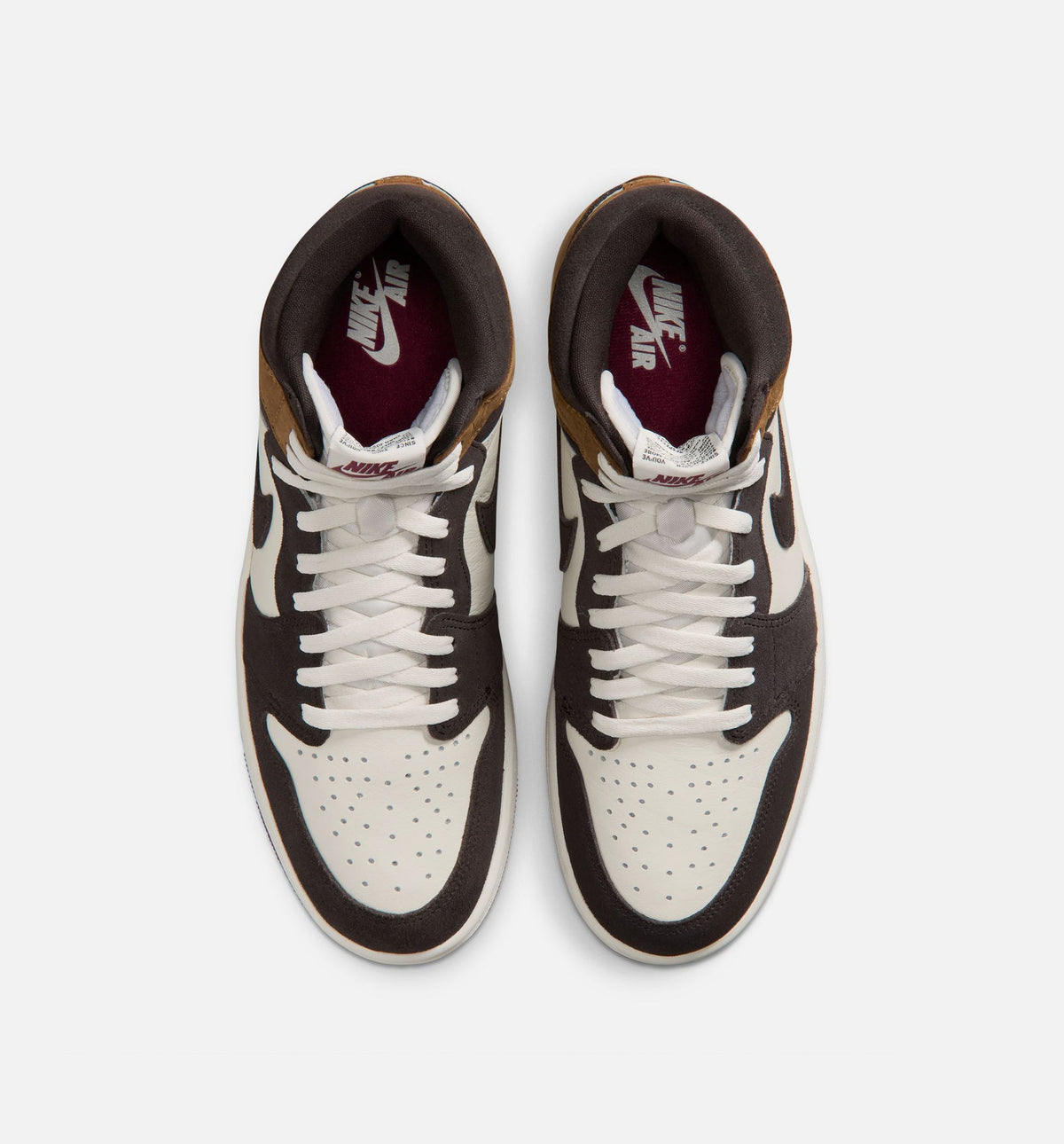 Air Jordan 1 Retro High OG Love Letter – Men's Lifestyle Shoe | Shadow Brown/Team Red/Light British Tan