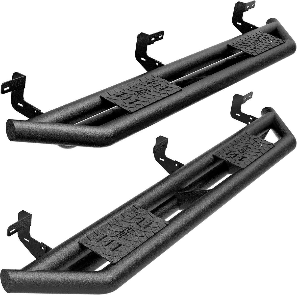 Textured Black Heavy Duty Truck Nerf Bars R4274