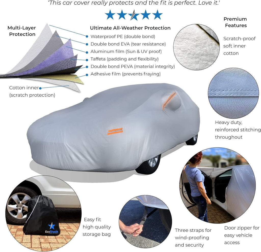 10-Layer Waterproof Car Cover C25389
