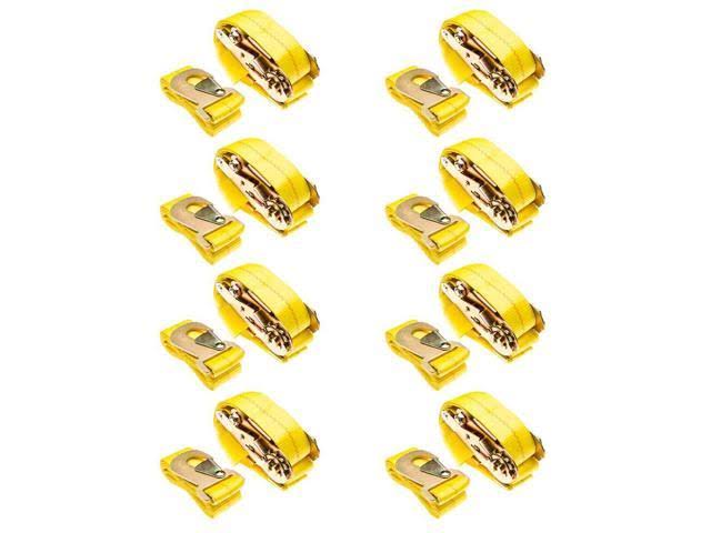 8-Pack Ratchet Tie-Down Strap W27346