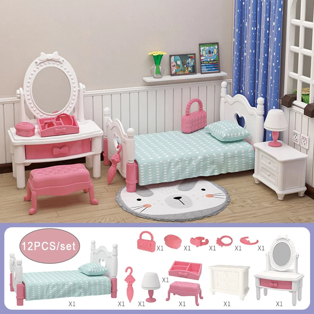 1:12 Dollhouse Furniture Family Toys Set Z174905