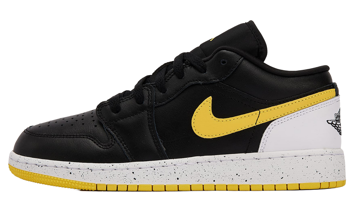 Air Jordan 1 Low GS "Black / White / Tour Yellow" IX3530 010