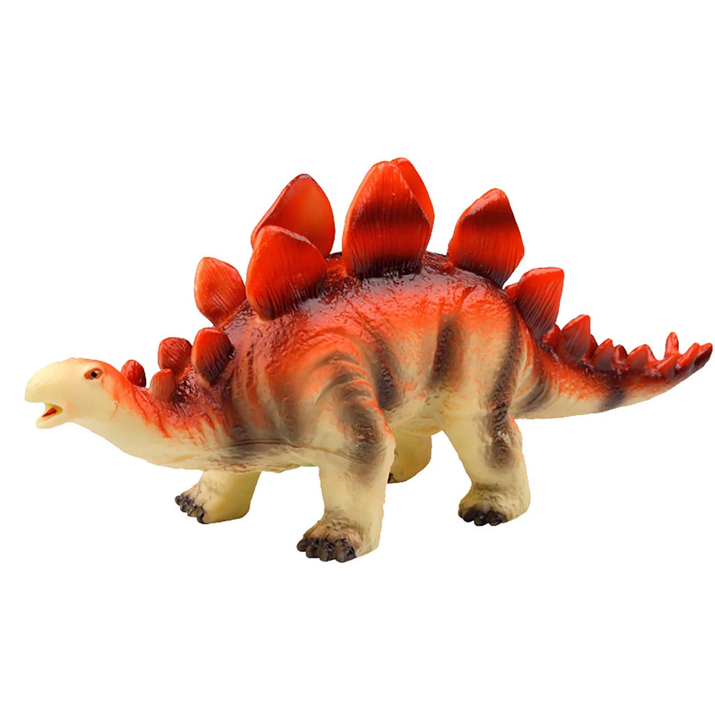 Simulation Soft Rubber Dinosaur Toy Animal Sounding Velociraptor Model S799548
