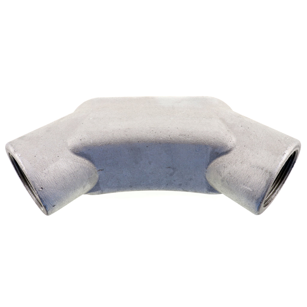 1-1/2-Inch Aluminum Rigid Conduit Body Universal Elbow X6132