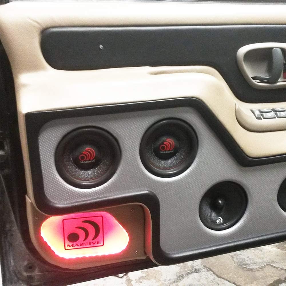 6.5 Inch Car Audio Subwoofer, 250 Watt RMS, Dual 4 Ohm Y6504
