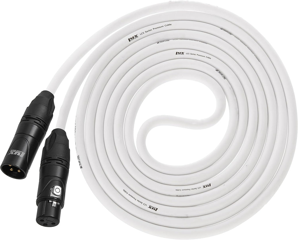 100 Feet XLR Microphone Cable Balanced Male to Female 3 Pin Mic Cord Green Pack of 2 N223