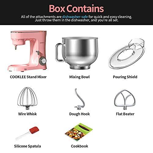 9.5 qt 660W 10-Speed Electric Kitchen Mixer S246