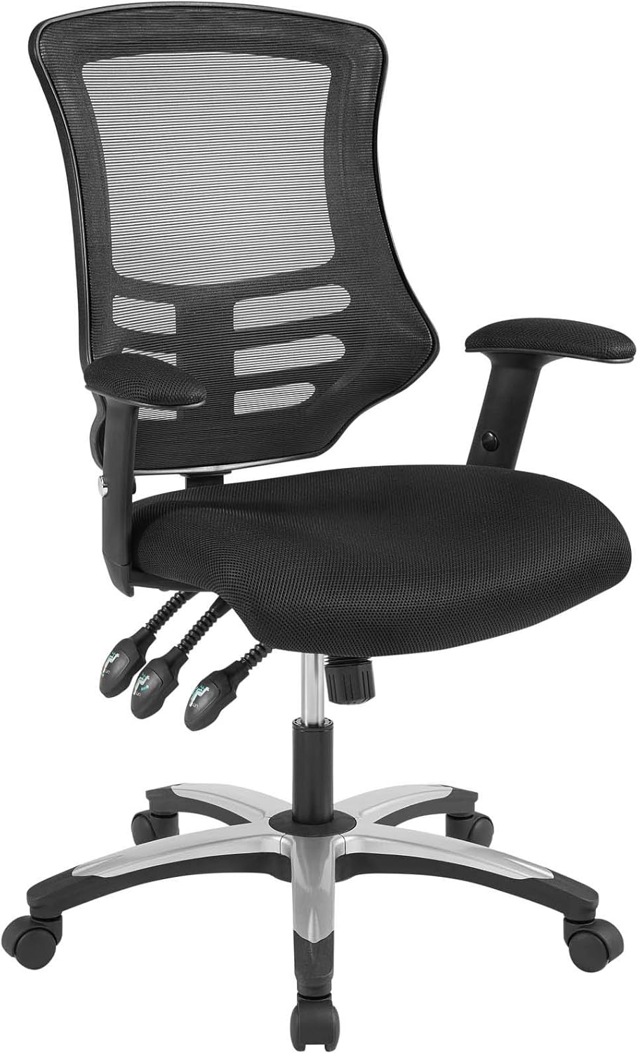 Black Mesh Adjustable Computer Desk Office Chair Z125