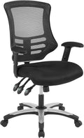 Black Mesh Adjustable Computer Desk Office Chair Z125
