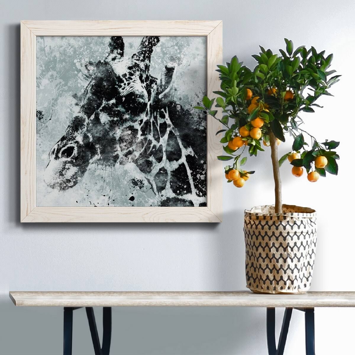 Framed Canvas - 31.5x31.5 - Walnut Q7175