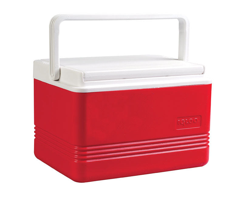 Red/White 9 qt Cooler C95958