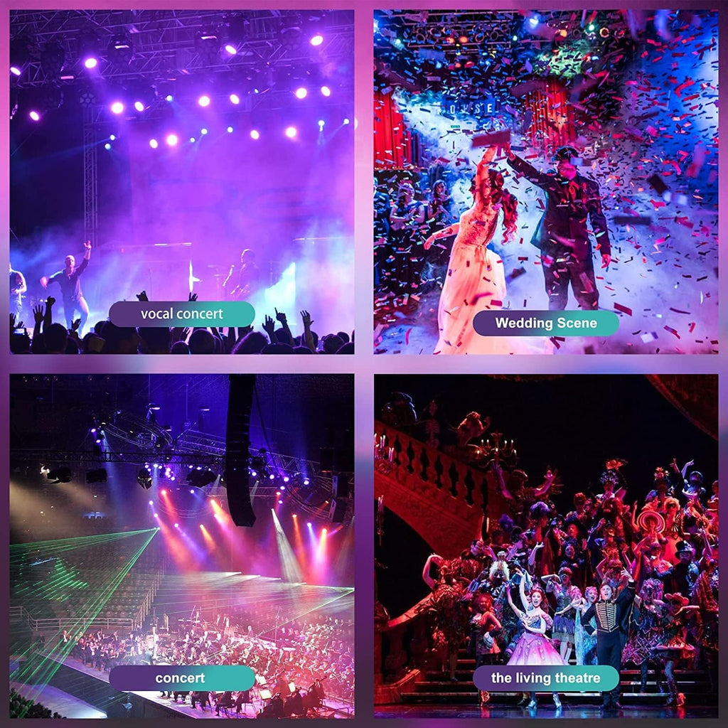 18x8W RGBW LED Washing Lighting Disco Lights with DMX-512 Sound Activated Strobe Lights C261500
