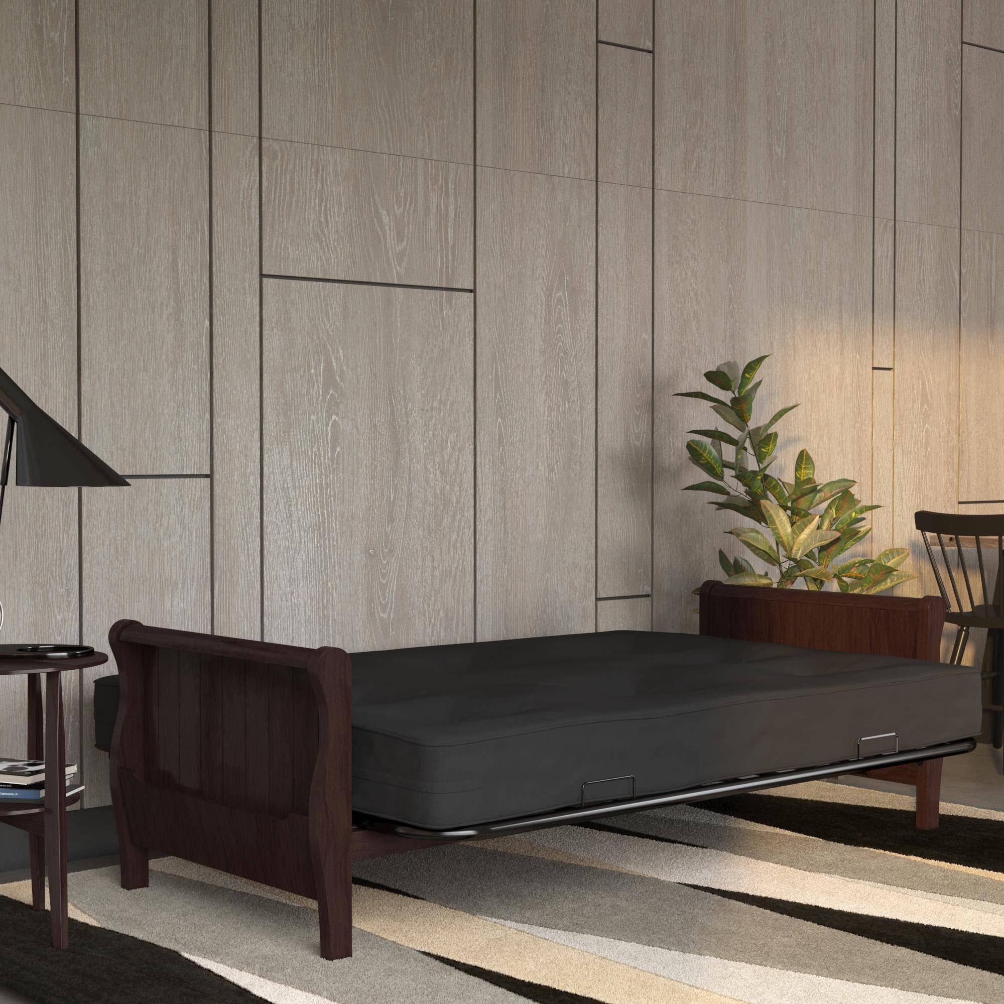 Gray Polyester Futon Mattress X2017