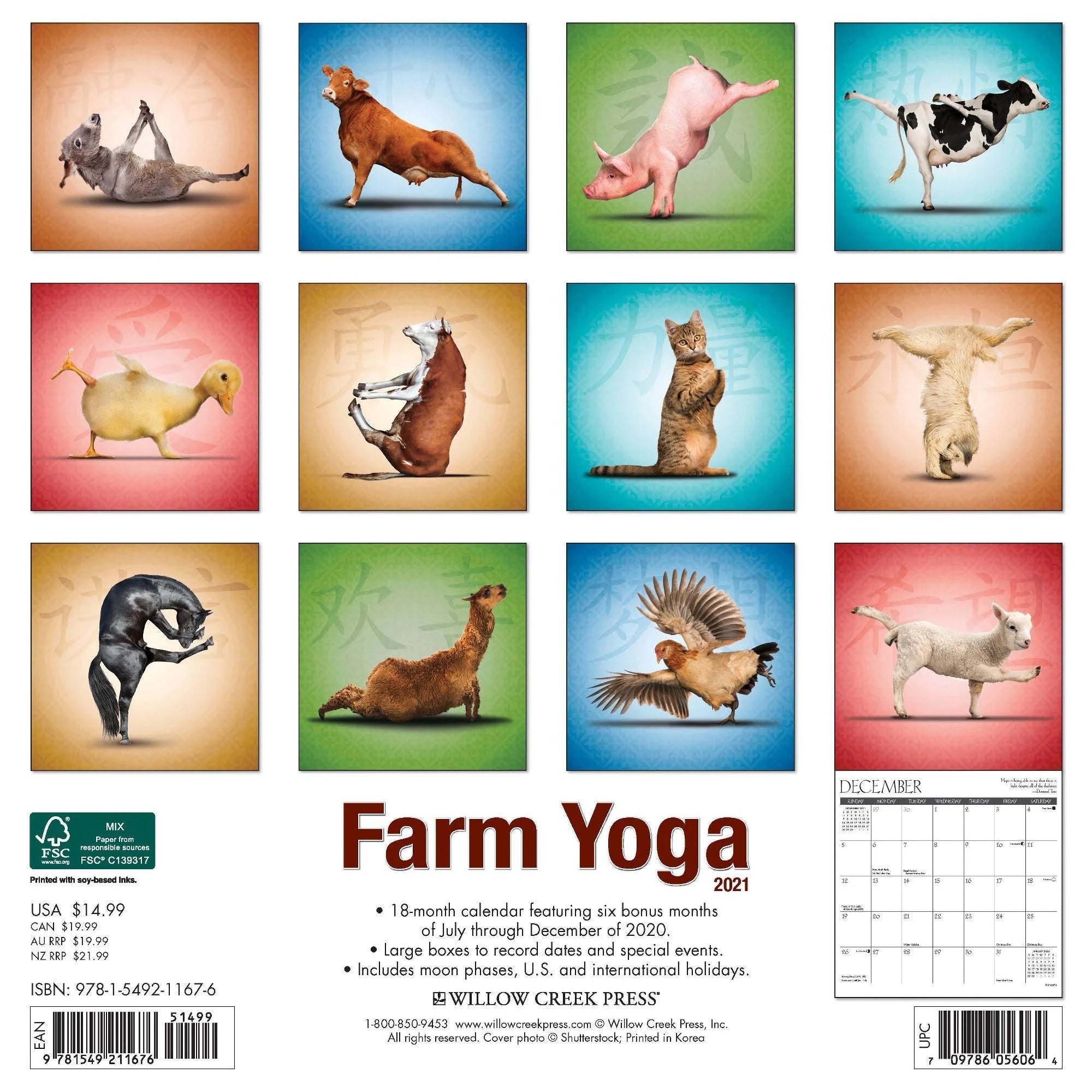2021 Wall Calendar T3038