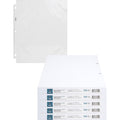 Top-loading Poly Sheet Protectors for Letter 8 1/2" X 11" Sheet, 3 X Holes, Clear, Polypropylene, 500 / Carton T638