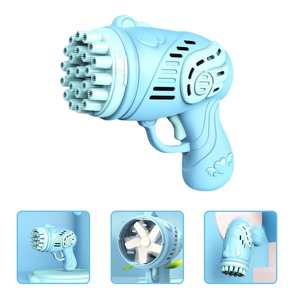 23 Hole Bubble Machine Bubble Blower Toy X372