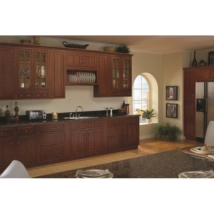 Cabernet Veneered Wall End Panel H47205