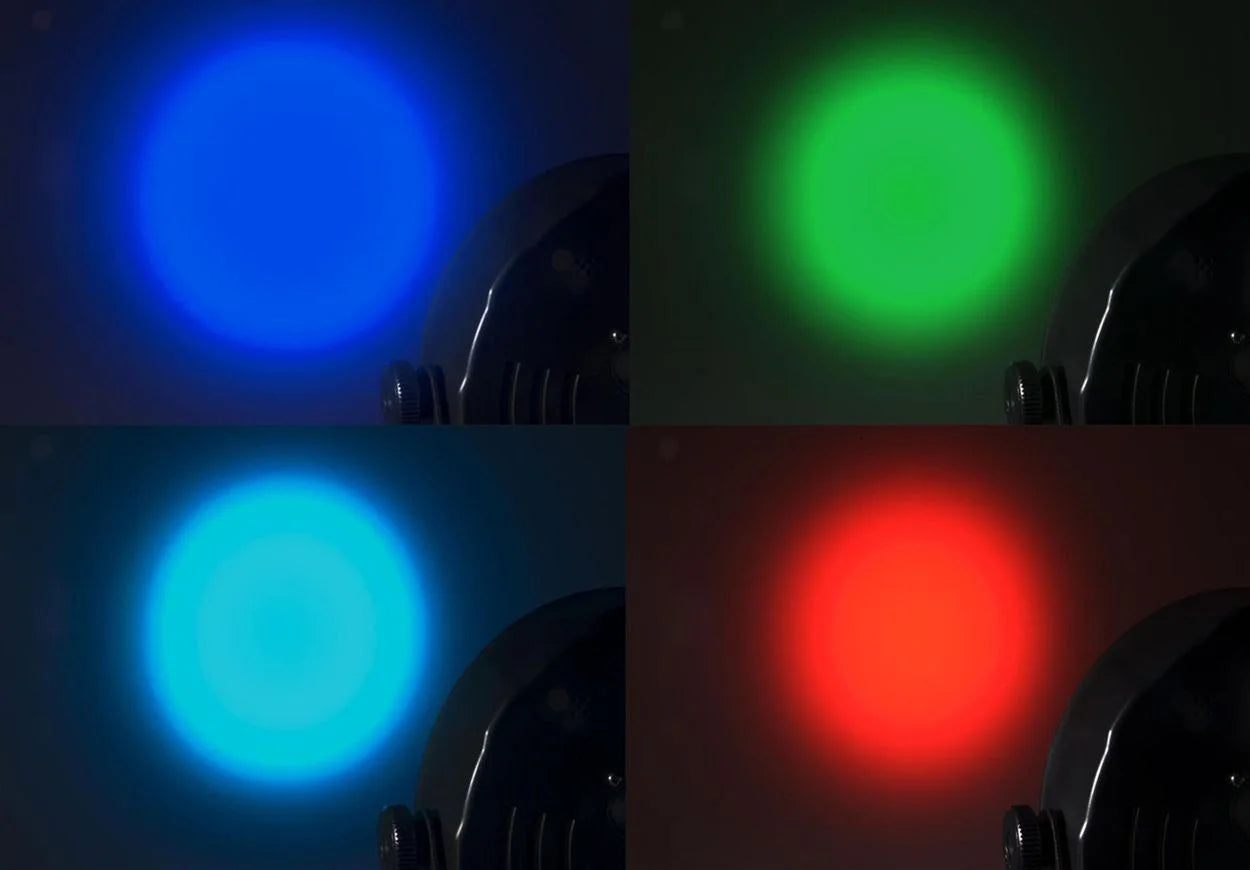LED Light Slim Par Cans with Obey3 Controller and DMX Cables T349119