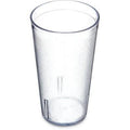 16 oz Clear Plastic Drinking Glass Set of 12 I600306