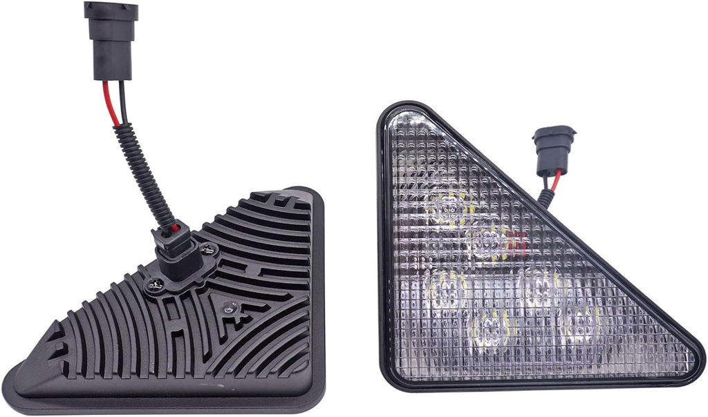 Left & Right Triangle Headlight Assembly Set N2769
