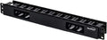 Black 2-Pack Rack Mount Cable Management Panel J5520