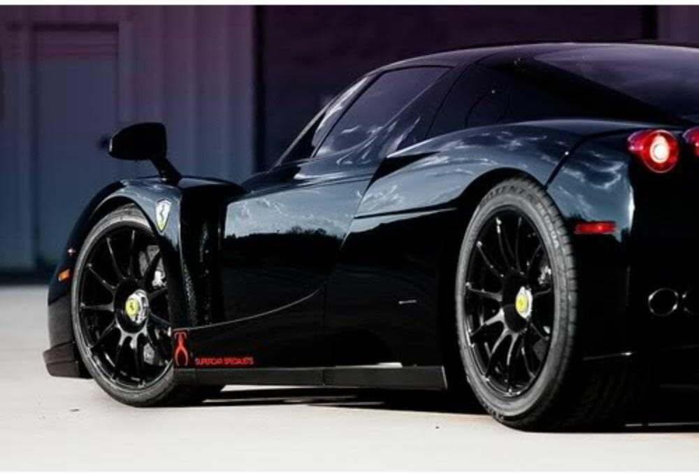 Gloss Black 5ft x 5ft Car Wrap Vinyl Film Pack of 2 K155060