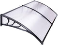 80x40 Outdoor Awning Patio Cover Polycarbonate Hollow Sheets T295