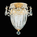 Etruscan Gold / Spectra - Clear Semi-Flush Mount Light I1458