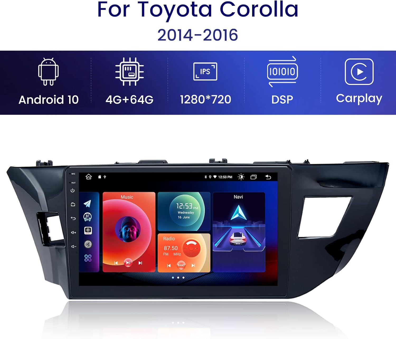 Car Radio with Bluetooth Touch Screen N315116