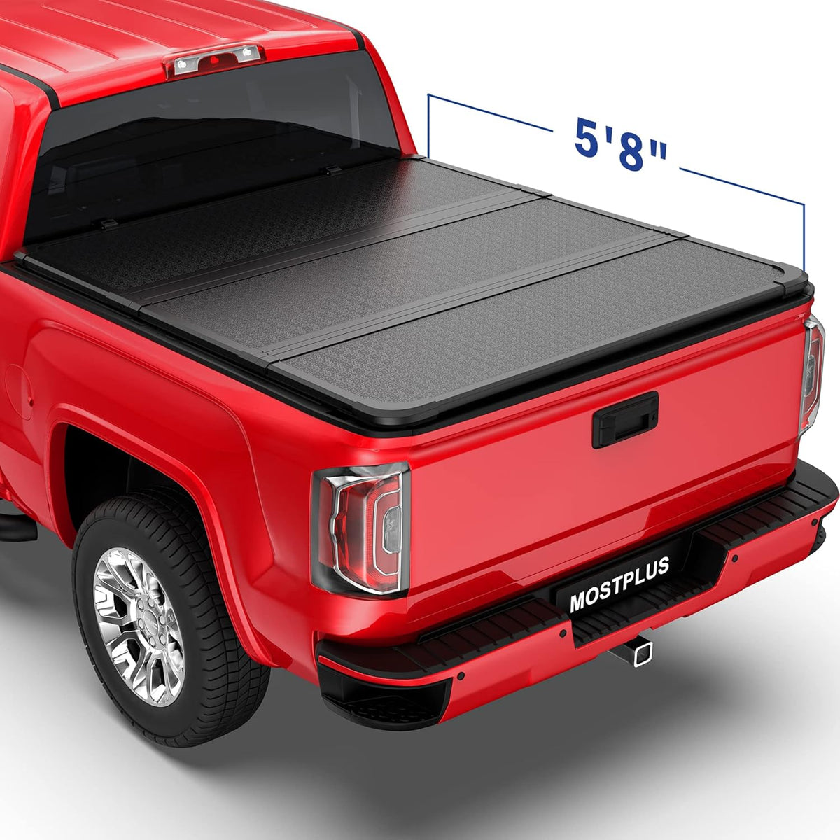 Quad Fold Tonneau Soft Cover Truck Bed Z50041