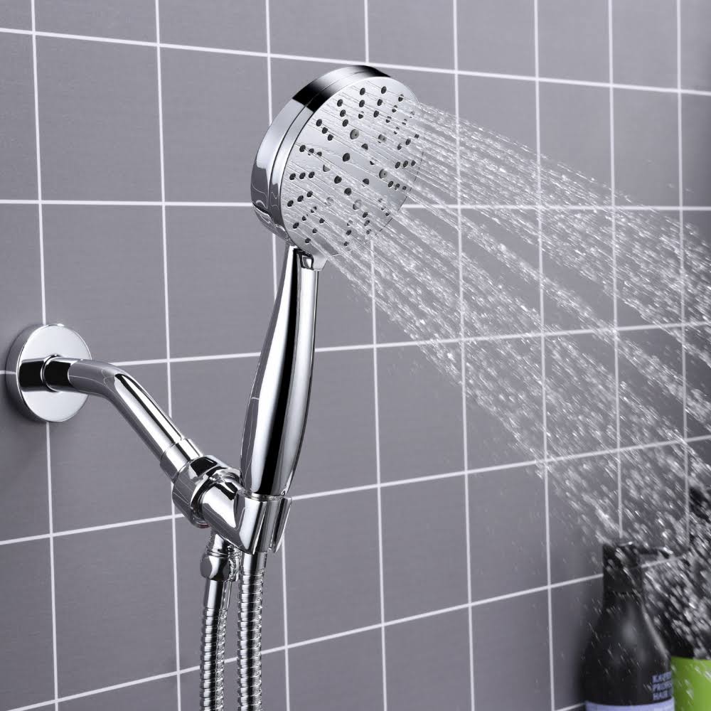Chrome Hand Held Shower Head Set, 3 Sprays Z66985
