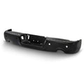 Black Rear Bumper with Step Pad and Sensor Holes T589