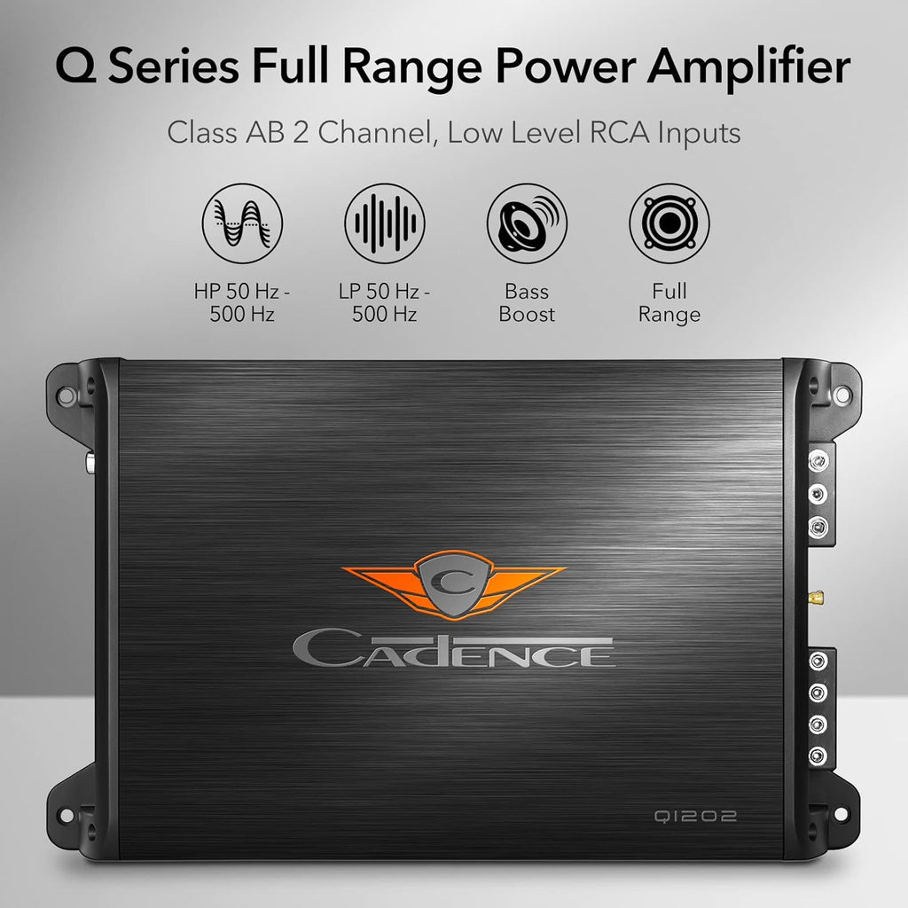 5 Channel Car Audio Amplifier with Bass Knob H7512