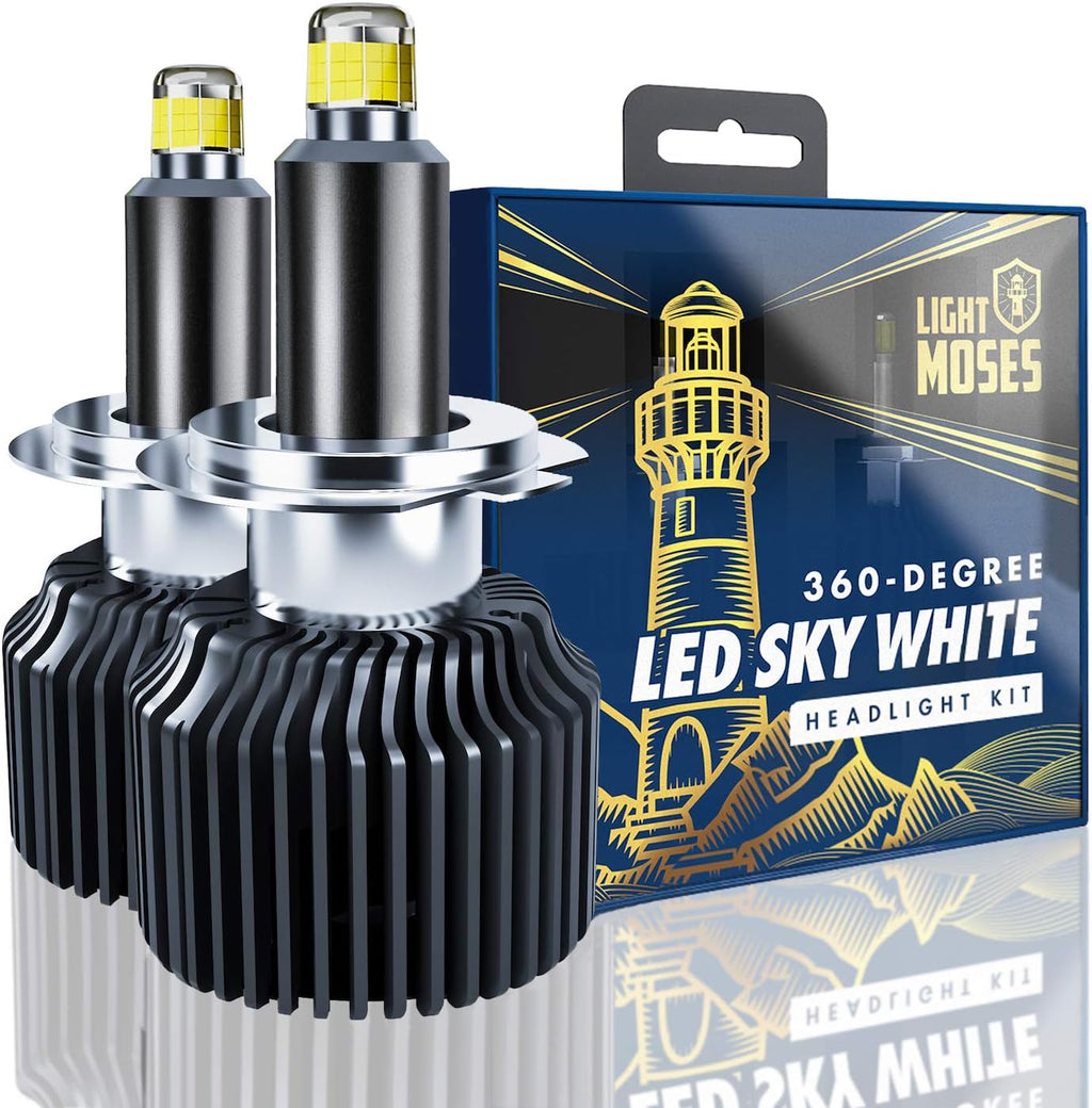 H7 LED Headlight Bulb 6000K 70W Pack of 2 P778