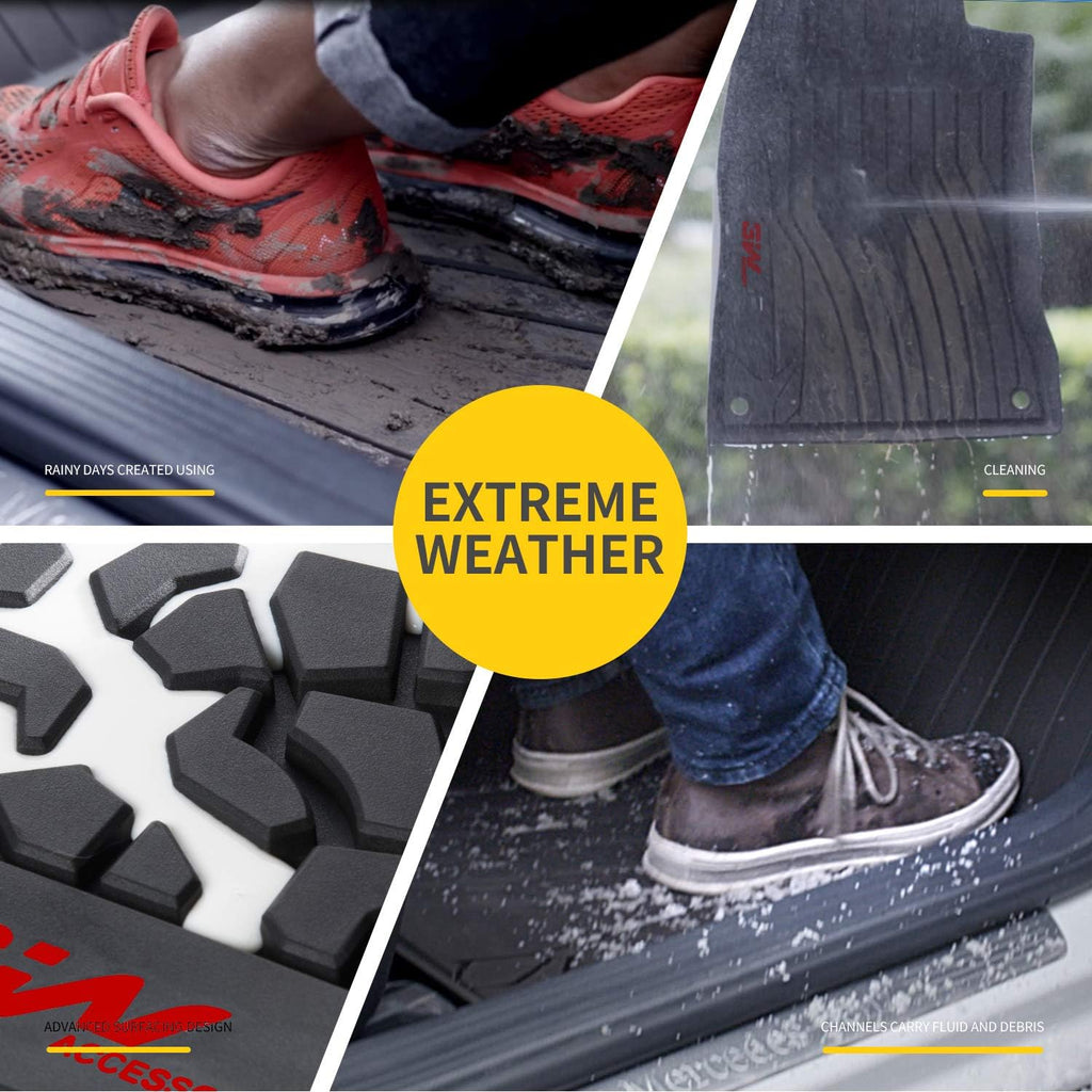 Black Cargo Mat for Jeep Wrangler JL 2018-2021 4-Door Trunk Liner N226464