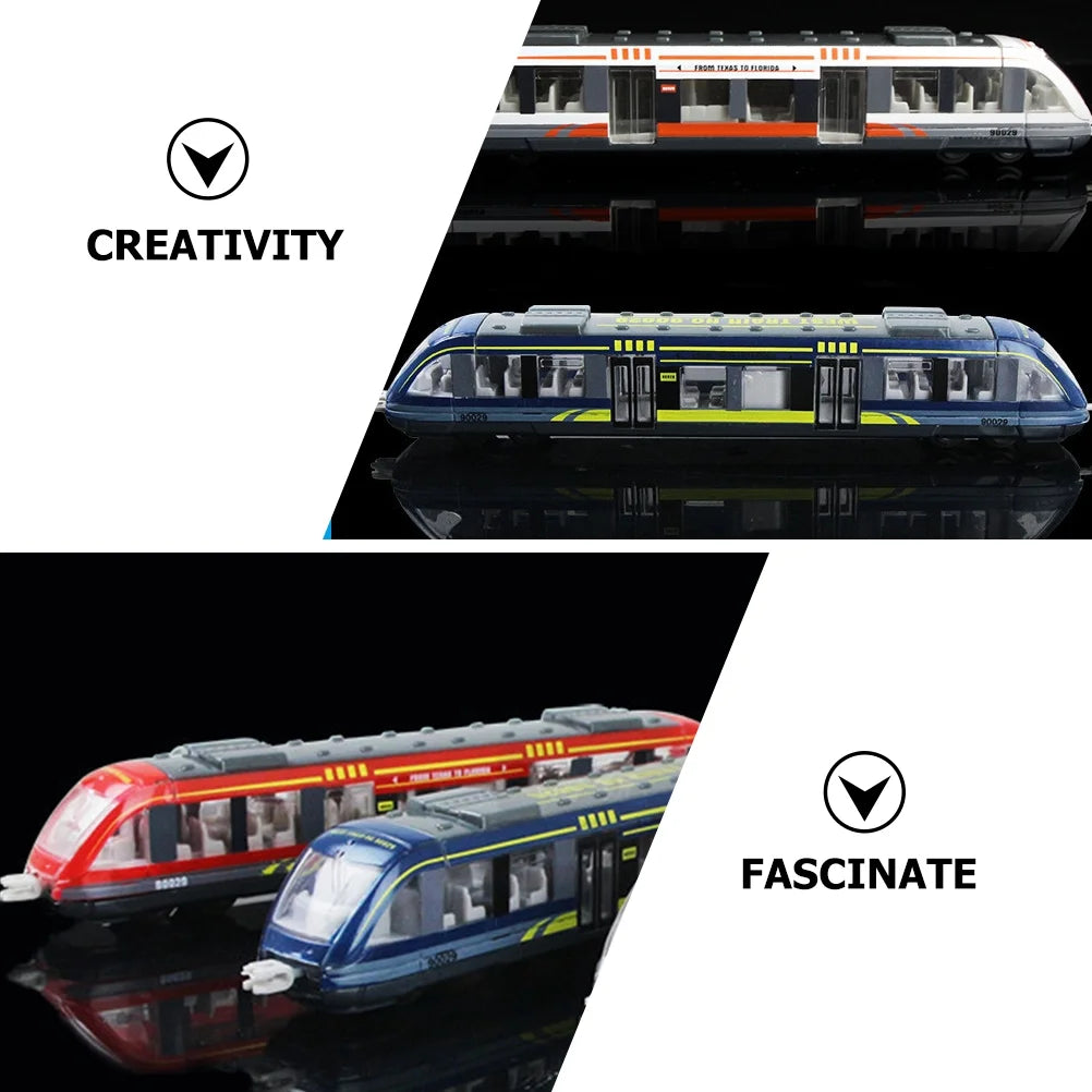 3pcs Simulation Electric Train Toy A268