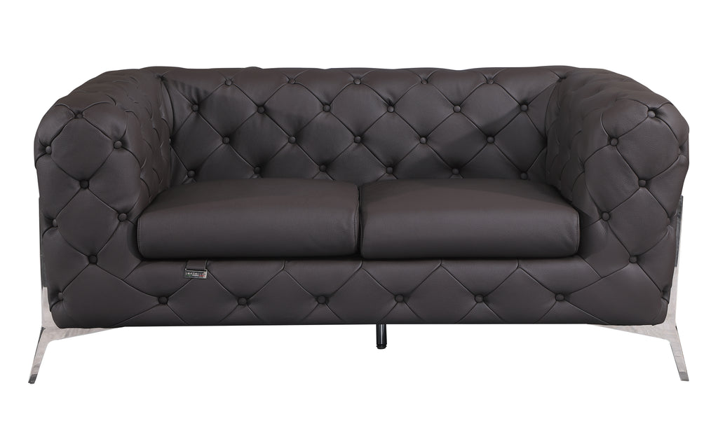 Italian Leather Loveseat H723479