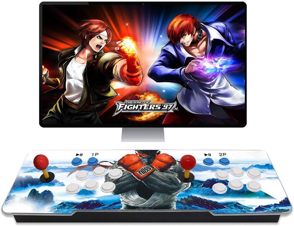 3D Arcade Game Console, 3399 Games, Sky Blue U855