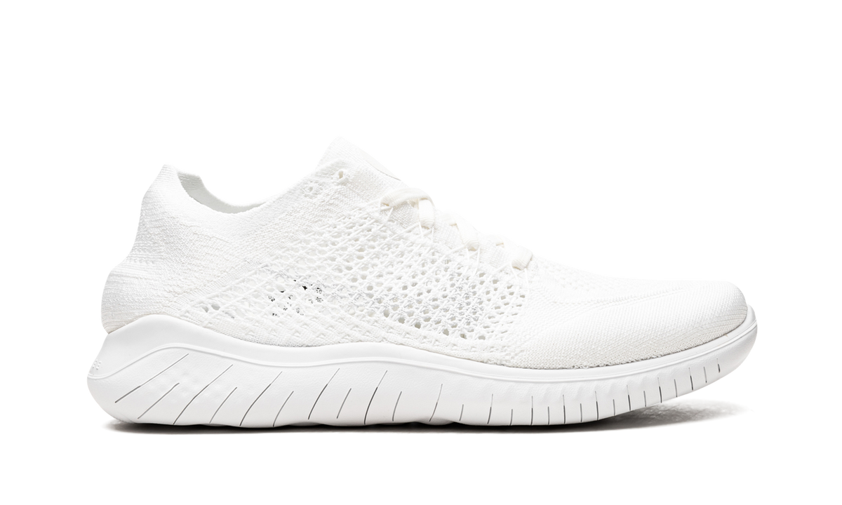 Free RN Flyknit 2018 "Triple White" 942838 103