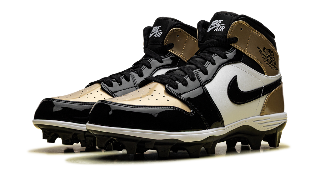 Jordan 1 Mid TD Cleat "Gold Toe" FJ6805-701