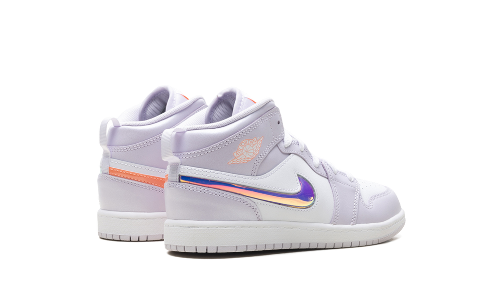 Jordan 1 Mid SE PS "Barely Grape Iridescent Swoosh" IM4420 500