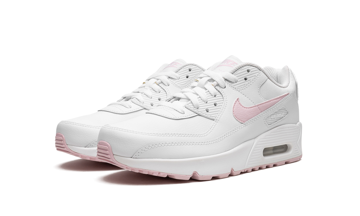 Air Max 90 Leather GS "White / Pink Foam" CD6864 121