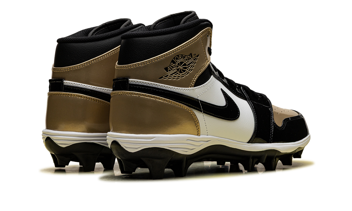 Jordan 1 Mid TD Cleat "Gold Toe" FJ6805-701