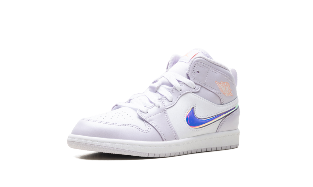Jordan 1 Mid SE PS "Barely Grape Iridescent Swoosh" IM4420 500